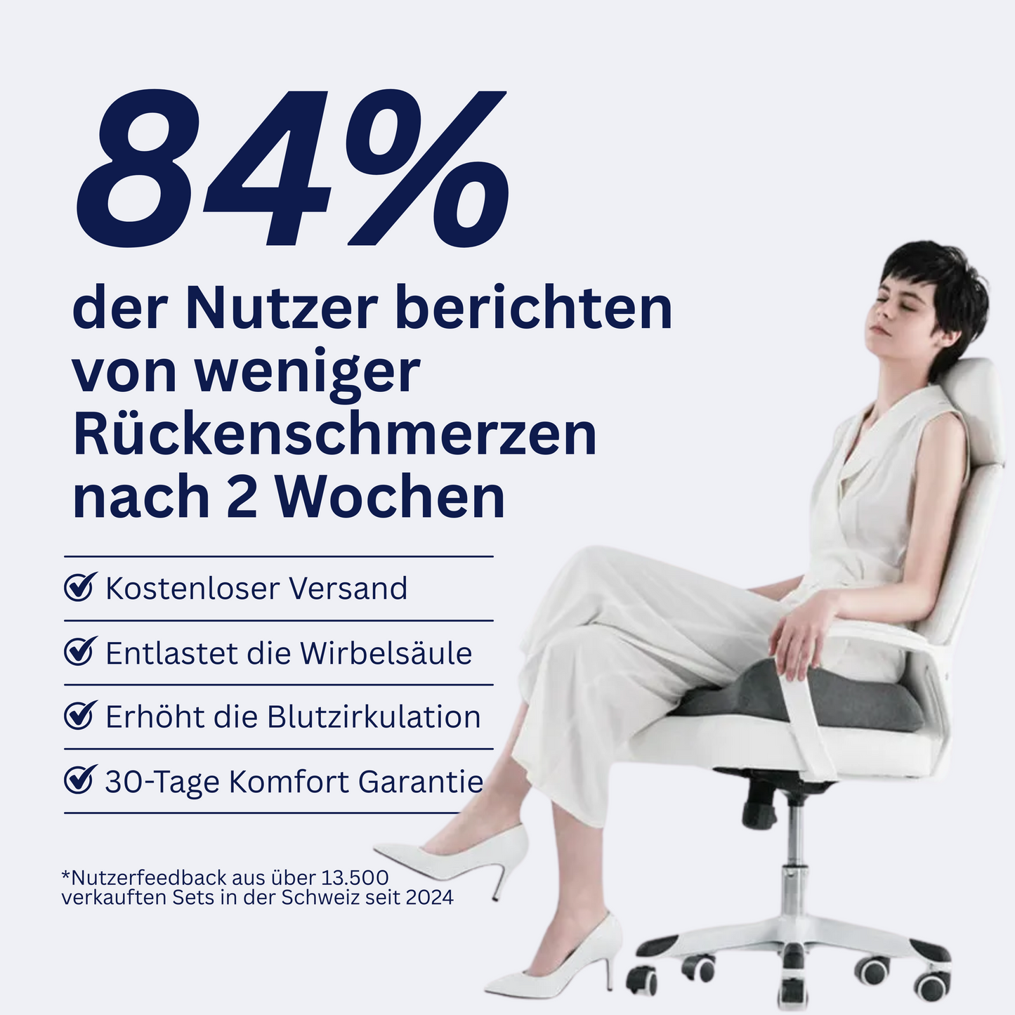Orthopädisches Sitzkissen ActiveCore™ - Ortholife