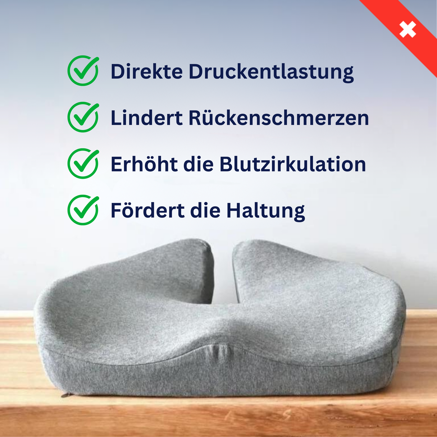 Orthopädisches Sitzkissen ActiveCore™