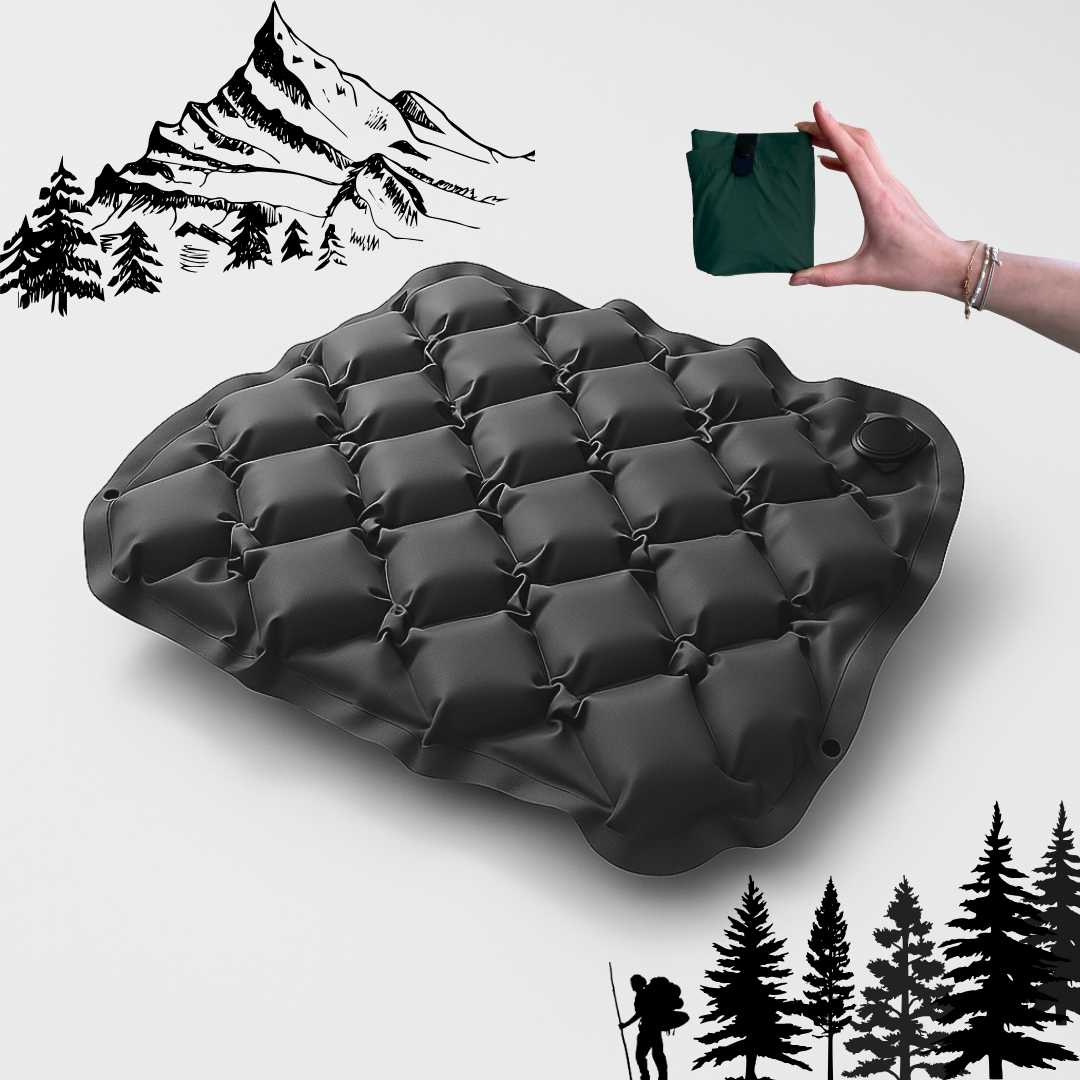 Aufblasbares Outdoor Sitzkissen für Unterwegs - Ortholife