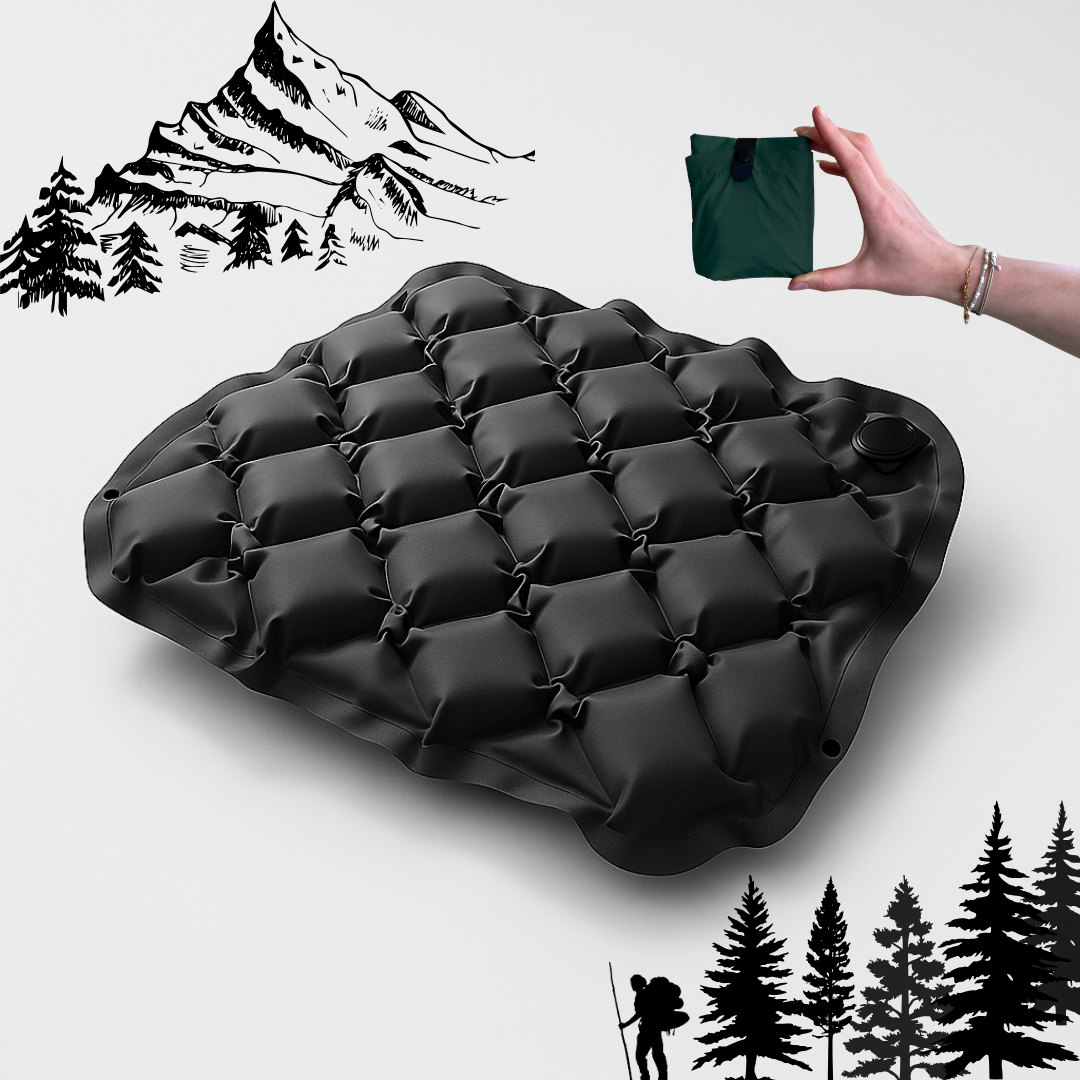 Aufblasbares Outdoor Sitzkissen für Unterwegs - Ortholife